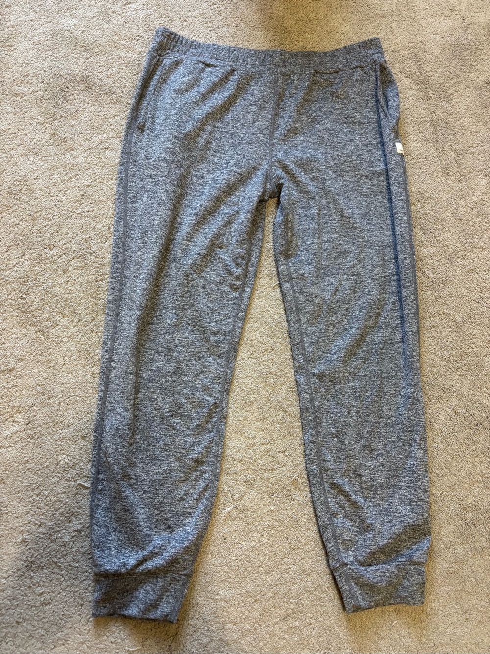 Vuori Charcoal Heather Joggers
